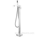 Best Selling High Quality Brass Floor Mounted Freestanding Bathtub Faucet With Hand Shower